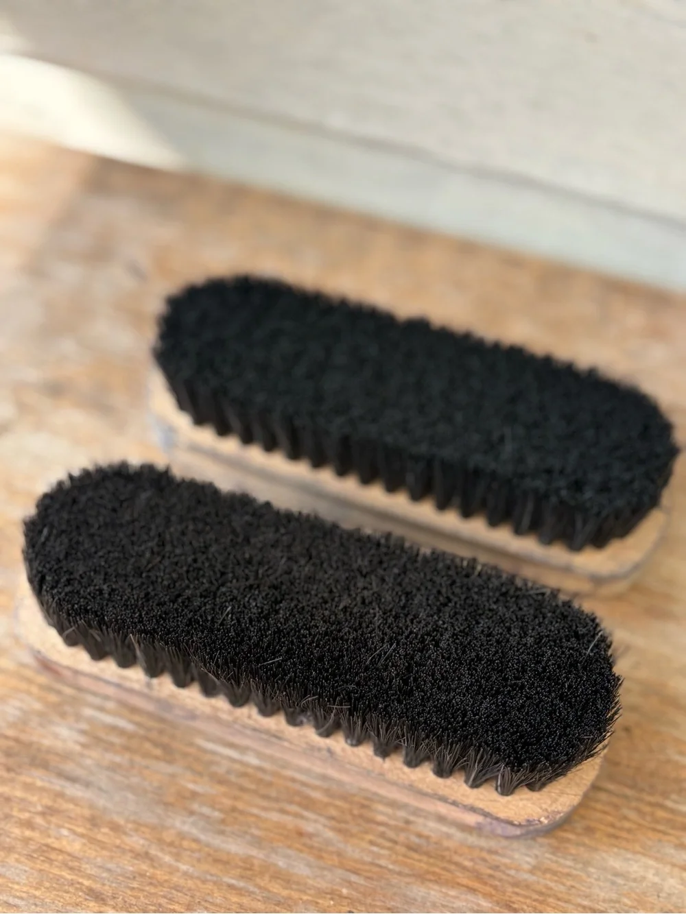 VTG Christopher Leng & Sons Ltd. shoe brushes manufactured in 1955.
